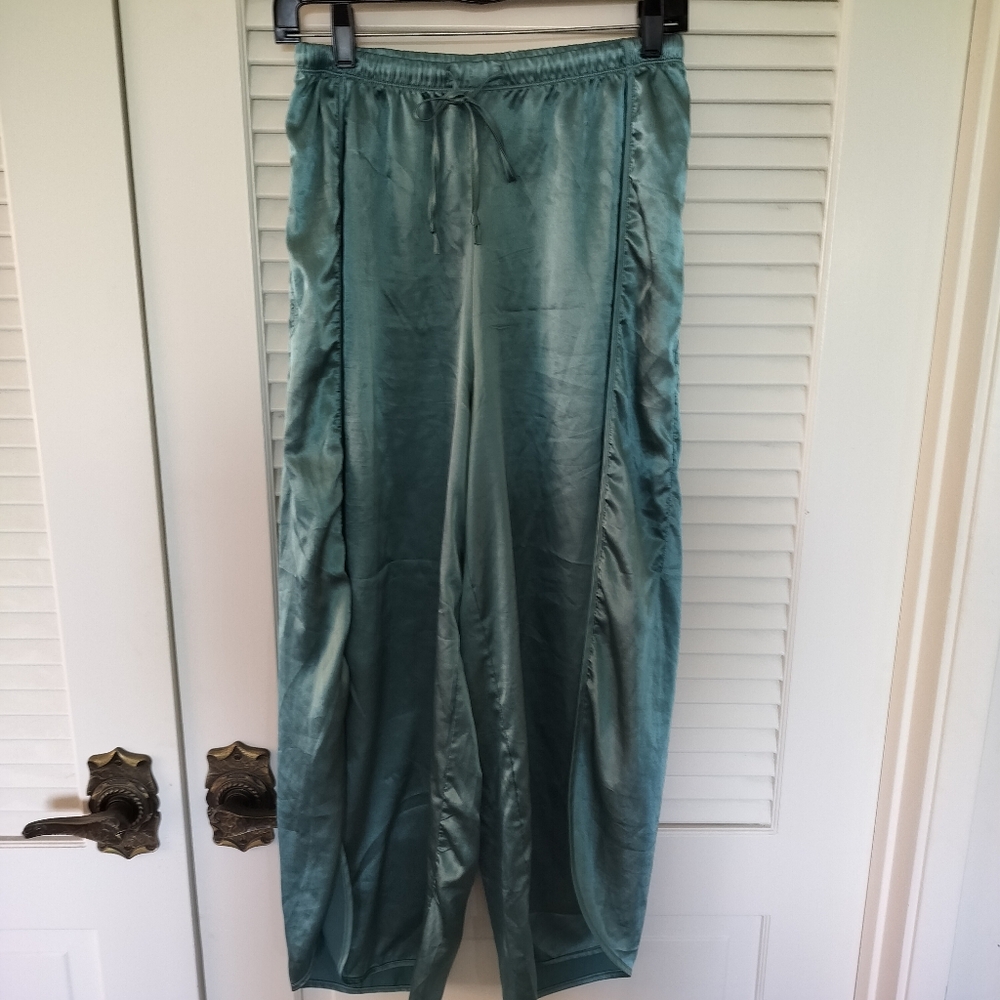 BB Dakota Rebekah Slit Wide-Leg Pants Medium